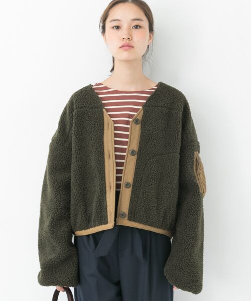 ALPHA INDUSTRIES W DROP SHOULDER BOA BLOUSON （ブルゾン