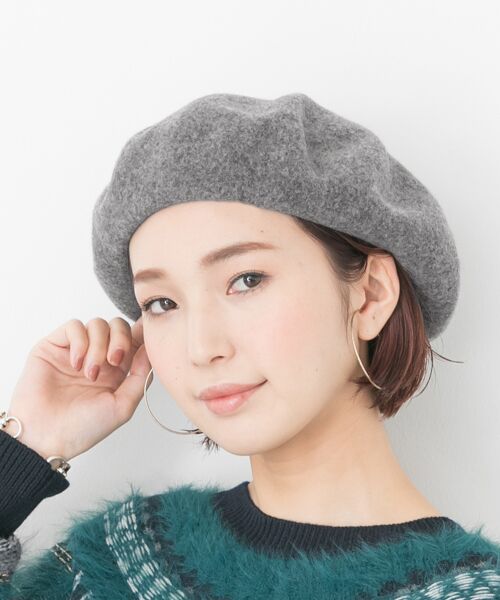 ＊＊URBAN RESEARCH / アーバンリサーチ ハンチング・キャスケット・ベレー帽 | 【WEB限定】 バスクベレー帽（グレー）