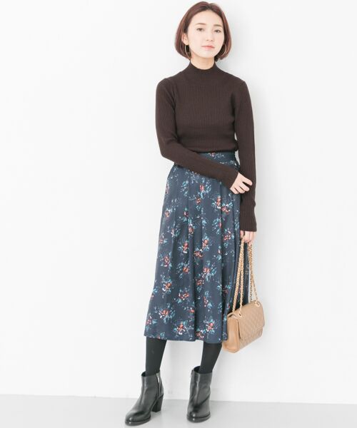 URBAN RESEARCH - 【URBAN RESEARCH】アーバンリサーチ セーター タートルネックニット ニット 長袖 F アルパカ混 茶系 URBAN RESEARCH】アーバンリサーチ セーター タートルネック