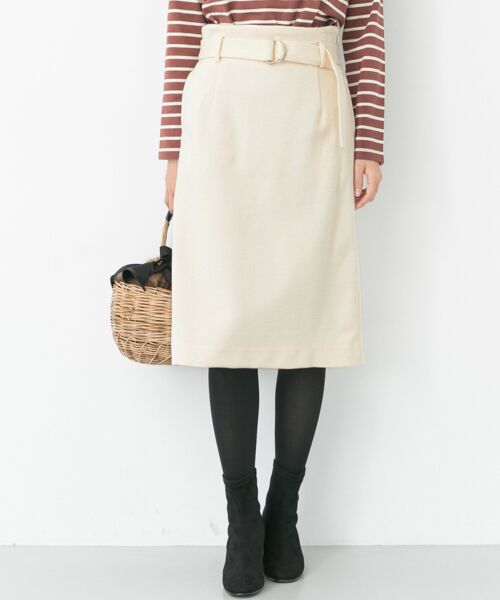 ＊＊URBAN RESEARCH / アーバンリサーチ スカート | ウールポンチタイトスカート（OFF）