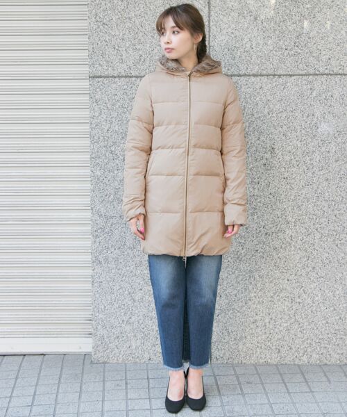 アーバンリサーチドアーズ　2wayリバーシブル　ダウンコート フランス製ダウン URBAN RESEARCH DOORS（アーバンリサーチドアーズ）の