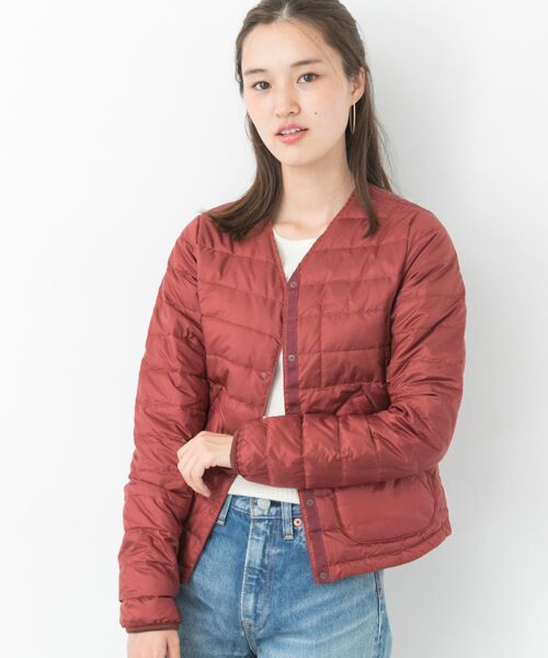 ＊＊URBAN RESEARCH / アーバンリサーチ ダウンジャケット・ベスト | NANGA×URBAN RESEARCH　インナーダウンカーディガン（RED）