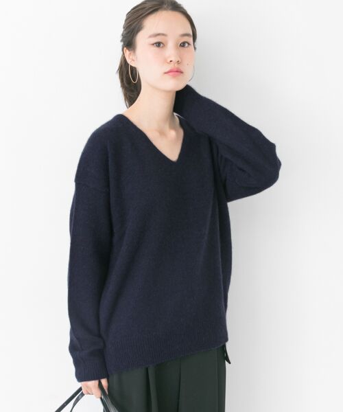 アーバンリサーチ　ヤク　ニット セール】ヤクVネックワイドニット(500256353) | アーバン