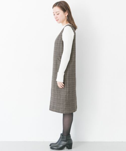★美品◆アーバンリサーチ◆ GIOLICAツイードジャンパーワンピース ☆美品◇アーバンリサーチ◇ GIOLICAツイードジャンパー