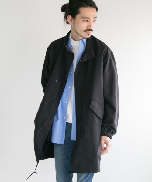 ＊＊URBAN RESEARCH / アーバンリサーチ ミリタリージャケット・コート | ライトナイロンモッズパーカー（navy）