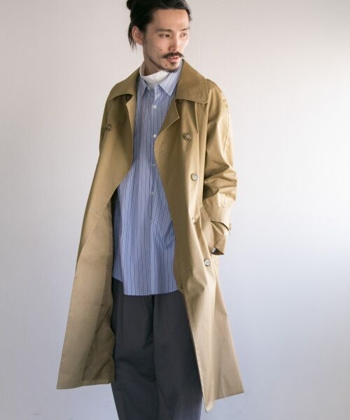 にしのや アーバンリサーチ 　トレンチコート セール】 NISHINOYA×URBAN RESEARCH NISHINOコート （トレンチ