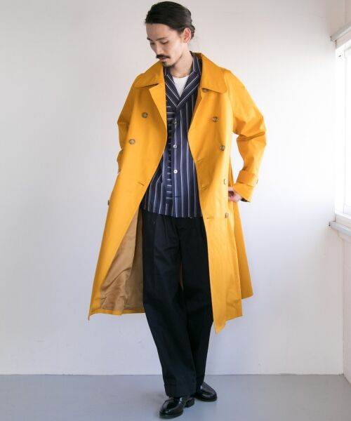 にしのや アーバンリサーチ 　トレンチコート セール】 NISHINOYA×URBAN RESEARCH NISHINOコート （トレンチ