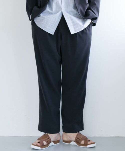 ＊＊URBAN RESEARCH / アーバンリサーチ その他パンツ | WASHABLE TRAVEL EASY PANTS（NAVY）