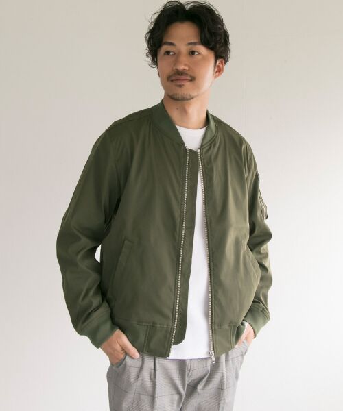 urban research 別注MA-1 JACKET ミリタリージャケット セール】 ALPHA INDUSTRIES×URBAN RESEARCHiD 別注LOOSE FIT MA