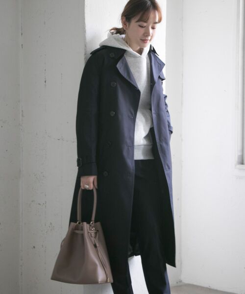 セール】 YLEVE SUPIMA COTTON TRENCH COAT （トレンチコート