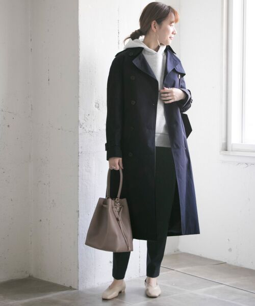 YLEVE コート YLEVE(イレーヴ)｜【UNISEX】【Y】ORGANIC COTTON ツイルコート