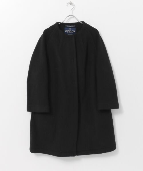 ⭐️専用⭐️【size 38】ロンドントラディション　ノーカラーロングコート セール】 LONDON TRADITION ノーカラーコート （その他アウター
