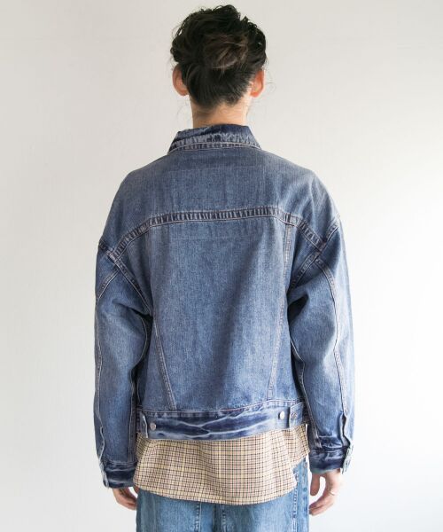 WHEIR Bobson BIG DETAIL JACKET （Gジャン・デニムジャケット
