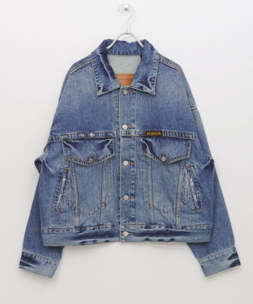 WHEIR Bobson BIG DETAIL JACKET （Gジャン・デニムジャケット