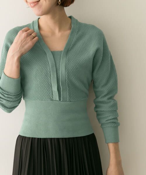 ＊＊URBAN RESEARCH / アーバンリサーチ Tシャツ | FILL THE BILL　HONEYCOMBBEACHJERSEY（GREEN）