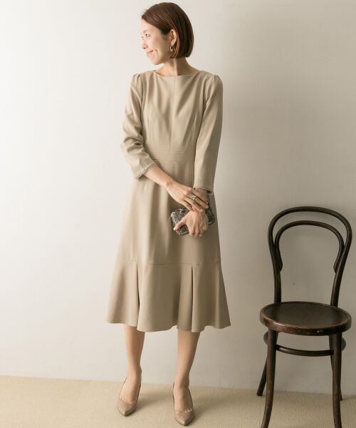 CELFORD レース切替ワンピース476 CELFORD（セルフォード）の「CELFORD レース切替ワンピース