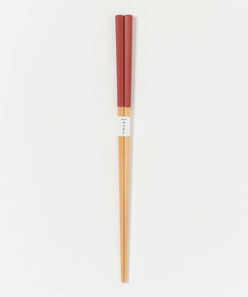＊＊URBAN RESEARCH / アーバンリサーチ キッチンツール | ヤマチク　白竹角箸（レッド）