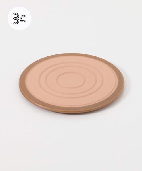 ＊＊URBAN RESEARCH / アーバンリサーチ キッチンツール | 蘇嶐窯　コースター 線紋（ピンク）