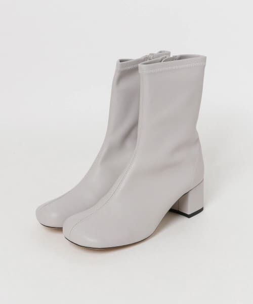 ＊＊URBAN RESEARCH / アーバンリサーチ ブーツ（ショート丈） | MILLIWM　OBLIQUE CENTERSEAM BOOTS（LAVENDER）