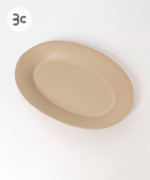 ＊＊URBAN RESEARCH / アーバンリサーチ その他 | 独歩炎×能登デザイン室　オーバルプレート（能登の砂浜）