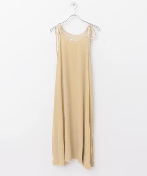 ＊＊URBAN RESEARCH / アーバンリサーチ ワンピース | bolsista　CAMISOLE FLARE DRESS（BEIGE）