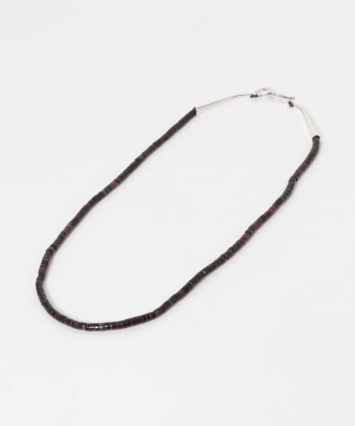 ＊＊URBAN RESEARCH / アーバンリサーチ ネックレス・ペンダント・チョーカー | FOLK/N　Brown shell necklace（BROWN）