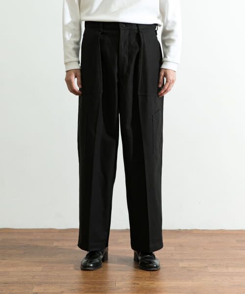 セール】 『ユニセックス』バックサテンUTILITY TROUSERS by