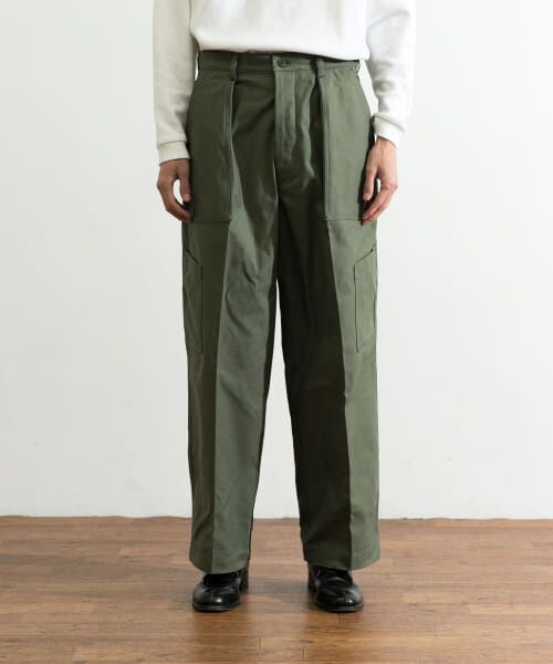 セール】 『ユニセックス』バックサテンUTILITY TROUSERS by
