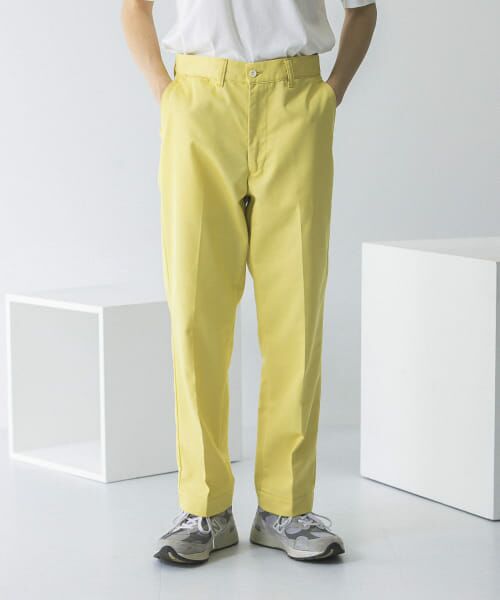 ＊＊URBAN RESEARCH / アーバンリサーチ その他パンツ | JP MADE CHINO TROUSER（YELLOW）