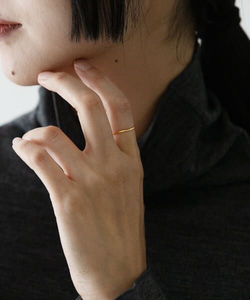 ＊＊URBAN RESEARCH / アーバンリサーチ リング | ff by decor urban research　ヒネリカーブリング（GOLD）