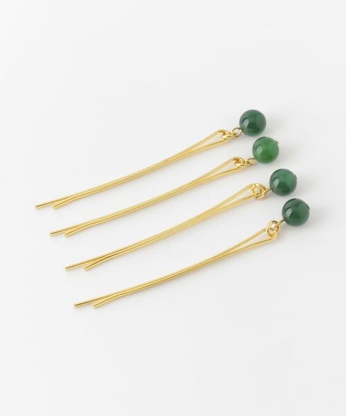 ＊＊URBAN RESEARCH / アーバンリサーチ カチューシャ・カチューム・その他 | ucalypt　Onyx Pins（Green/Gold）