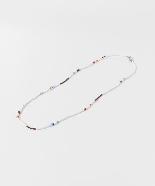 ＊＊URBAN RESEARCH / アーバンリサーチ ネックレス・ペンダント・チョーカー | FOLK/N　beads multi necklace（WHITE）