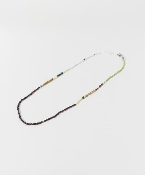 ＊＊URBAN RESEARCH / アーバンリサーチ ネックレス・ペンダント・チョーカー | FOLK/N　beads multi necklace（DARK GREY）