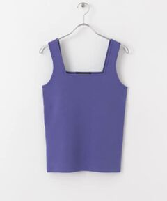 スクエアネックニットTOP