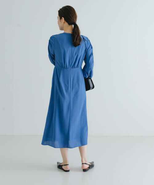 セール】 LA MAISON ギャザースリーブワンピース （ドレス
