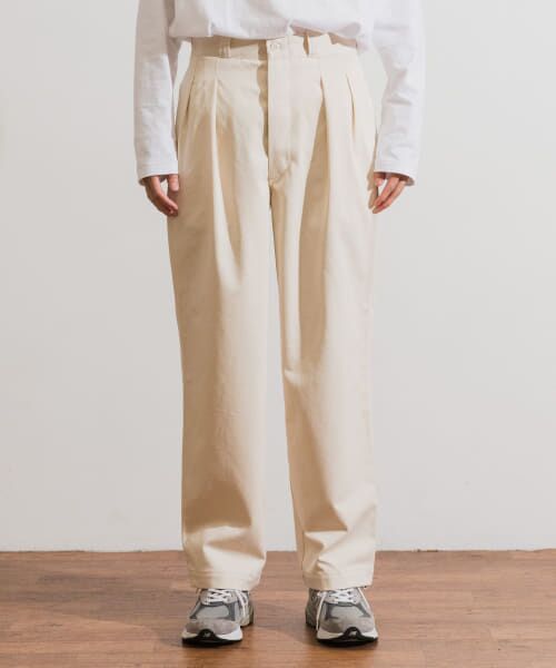 **URBAN RESEARCH / アーバンリサーチ その他パンツ | フレンチアーミーチノトラウザー(NATURAL)