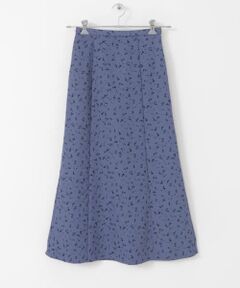アートプリントストレートスカート