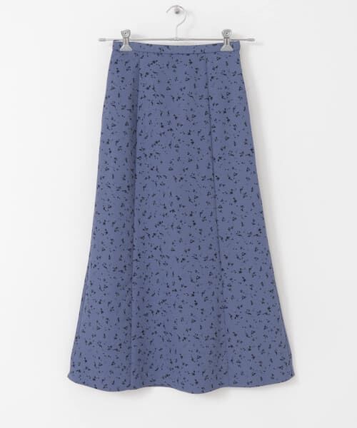 ＊＊URBAN RESEARCH / アーバンリサーチ スカート | アートプリントストレートスカート（BLUE）