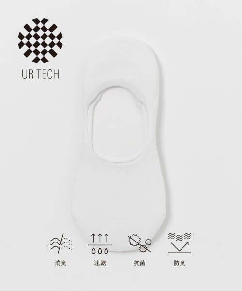 ＊＊URBAN RESEARCH / アーバンリサーチ ソックス | 『UR TECH』厚手カバーソックス（WHITE）