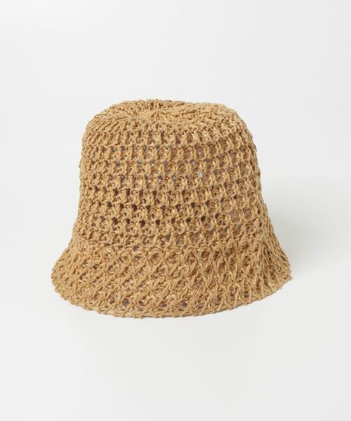 ＊＊URBAN RESEARCH / アーバンリサーチ ハット | 細編みベルハット（BEIGE）
