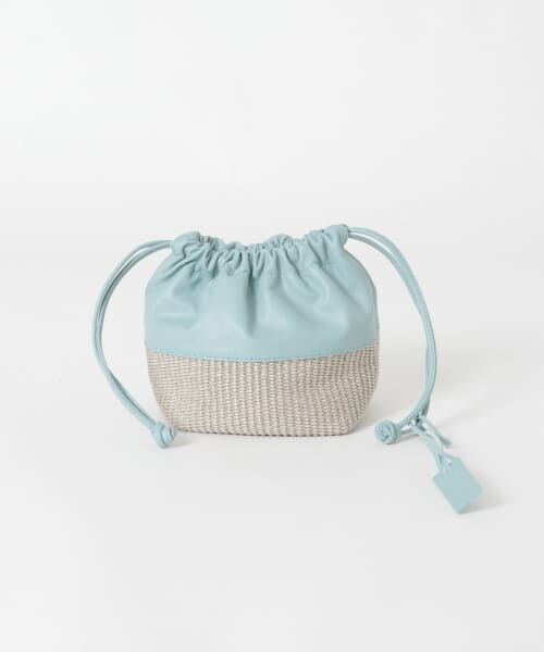 ＊＊URBAN RESEARCH / アーバンリサーチ ハンドバッグ | MARCO MASI　レザーコンビ巾着（POLVERE）