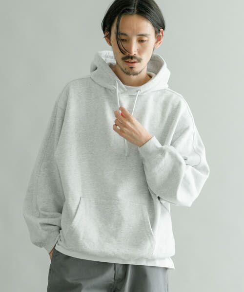 ＊＊URBAN RESEARCH / アーバンリサーチ パーカー | 『UR TECH』スウェットパーカー（WHITE/TOP）