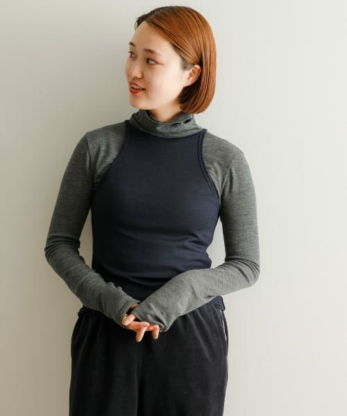 Stjerneborg ニットキャミソール キャミソール Vネック サマーニット[品番：AGCW0004263