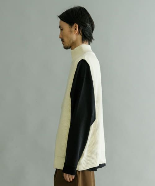 セール】 URBAN RESEARCH iD ジップアップニットベスト （ニット