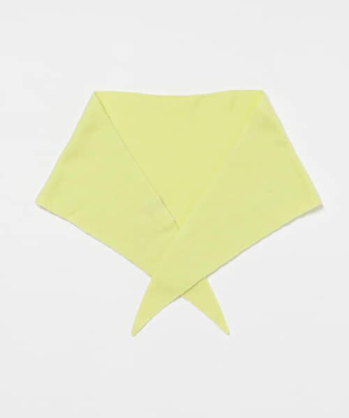 ＊＊URBAN RESEARCH / アーバンリサーチ バンダナ・スカーフ | ウールカシミヤニットスカーフ（L.GREEN）