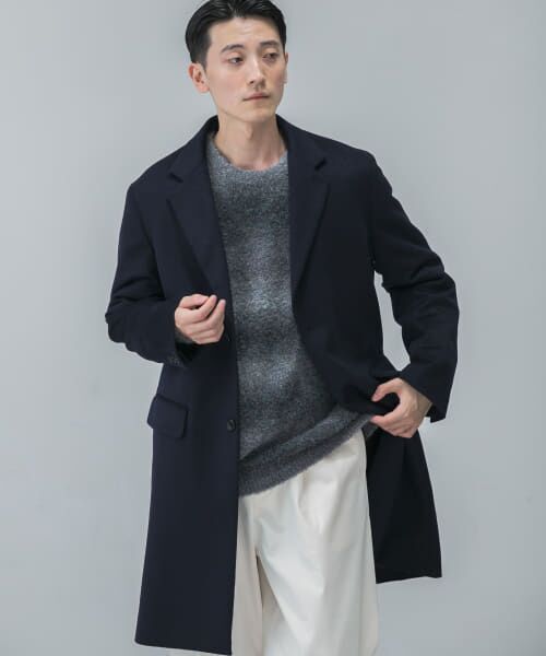 ＊＊URBAN RESEARCH / アーバンリサーチ その他アウター | チェスターコート（BLACK）