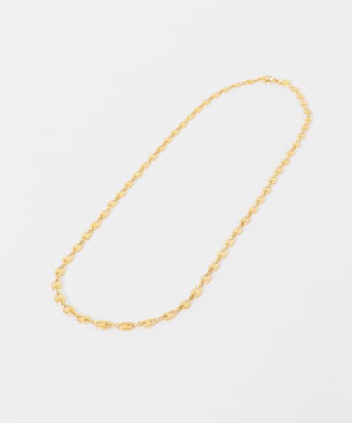 ＊＊URBAN RESEARCH / アーバンリサーチ ネックレス・ペンダント・チョーカー | BEN AMUN　ビーンズチェーンネックレス（gold）