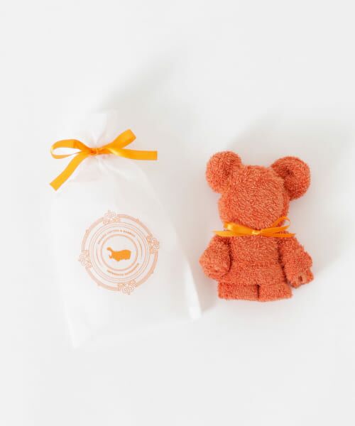 ＊＊URBAN RESEARCH / アーバンリサーチ タオル | Hipopotamus　ウォッシュベア（ORANGE）