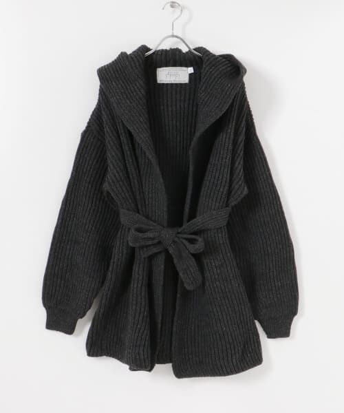＊＊URBAN RESEARCH / アーバンリサーチ カーディガン・ボレロ | 『別注』OLDDERBY KNITWEAR×UR　Open Front Hoodie（NIEBLA）