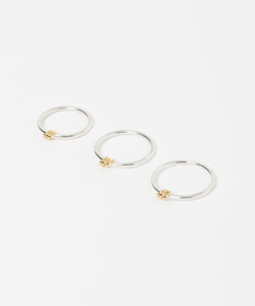 ＊＊URBAN RESEARCH / アーバンリサーチ リング | Lapuis　SV925 Three SETリングB（SILVER）